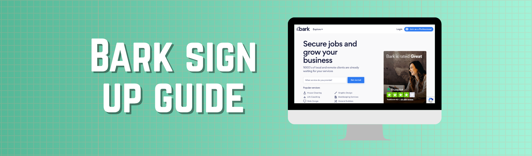 Bark Sign Up Guide for Tradespeople
