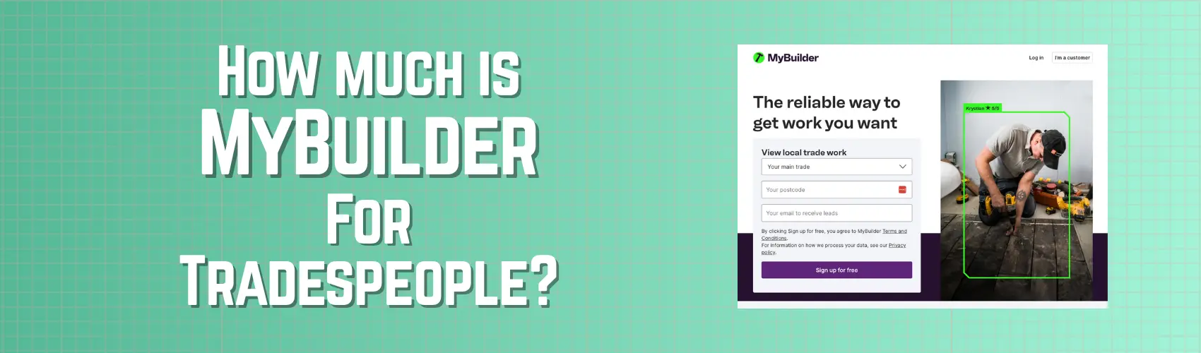 How much is MyBuilder?