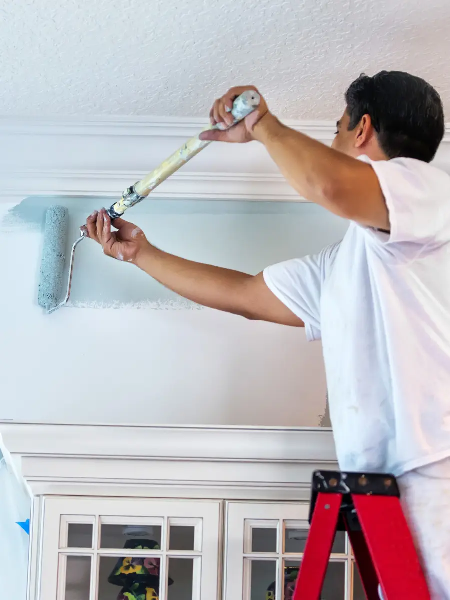 Painting and Decorating professional at work