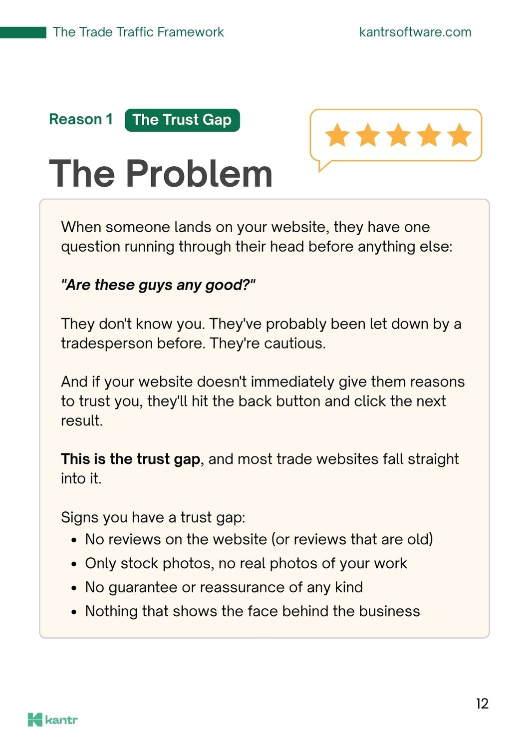 The Trade Traffic Framework page 12 preview