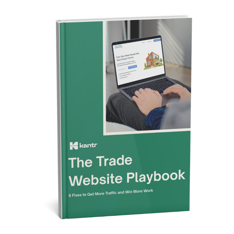 The Trade Website Playbook preview