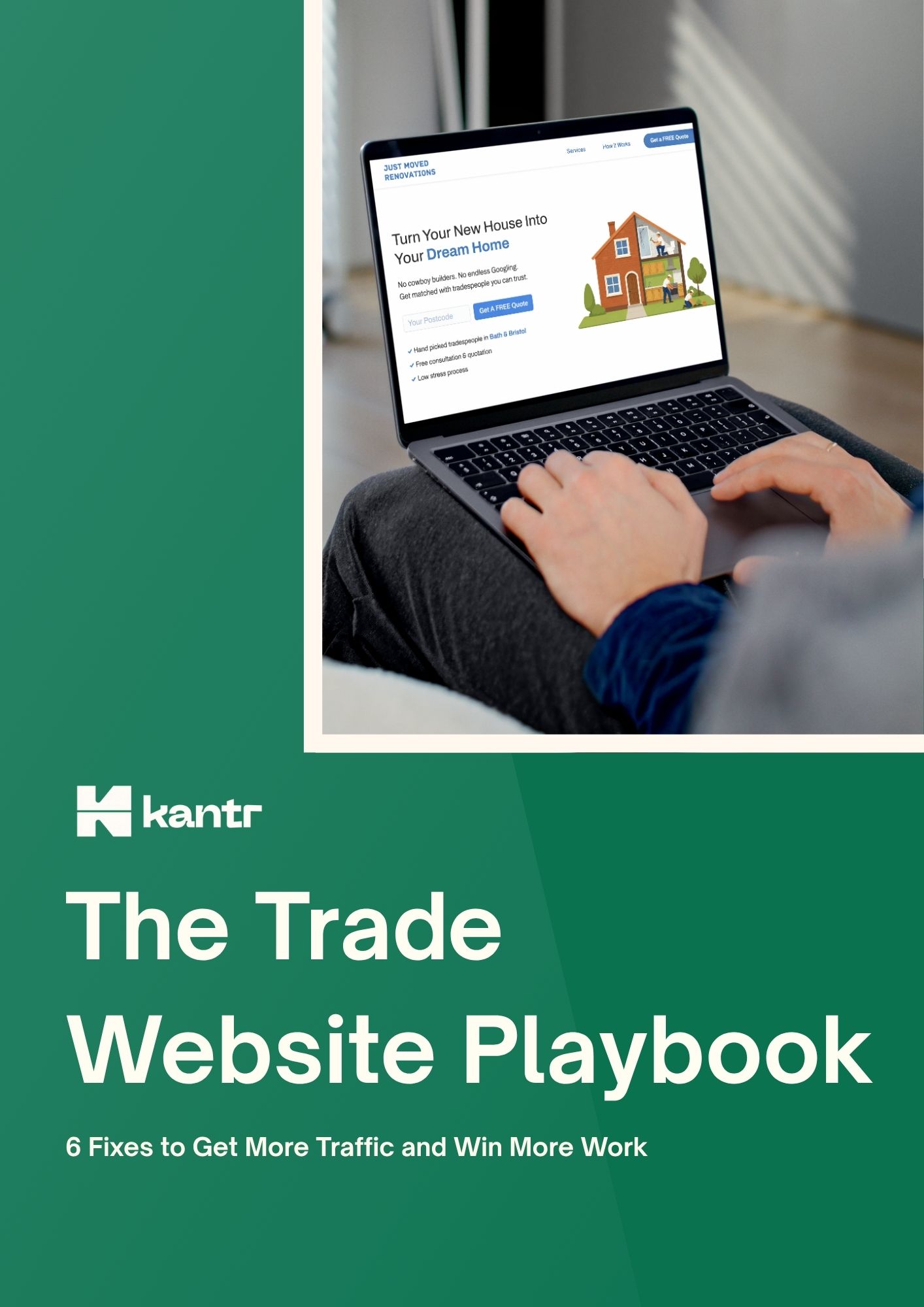 The Trade Website Playbook page 1 preview